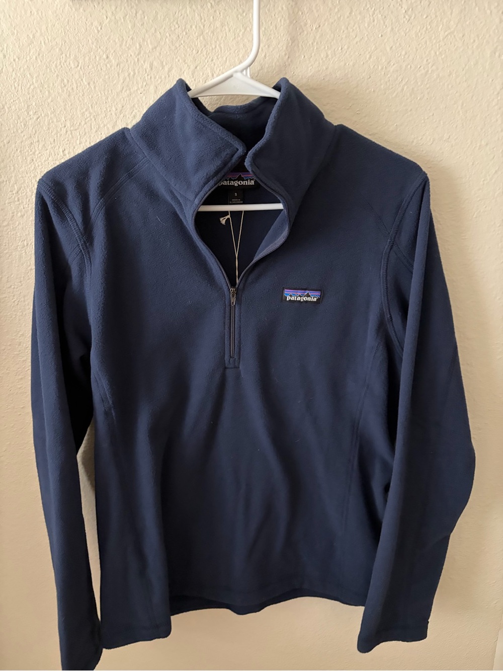 Patagonia Navy Women's Half-Zip Fleece Pullover
